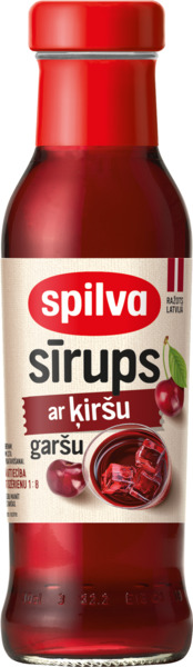 סירופ בטעם דובדבן 300 מ"ל SPILVA