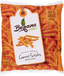 Freshly Frozen Carrot Sticks (P)