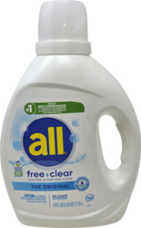 The Original Free & Clear Liquid Detergent