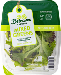 Pesticide Free Mixed Greens