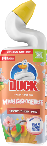 נוזל לניקוי אסלה דאק מנגו מרענן 750 מ"ל