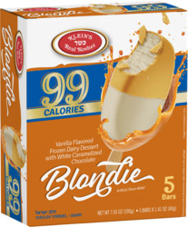 Vanilla Flavored Blondie Ice Cream Bars 5 ct