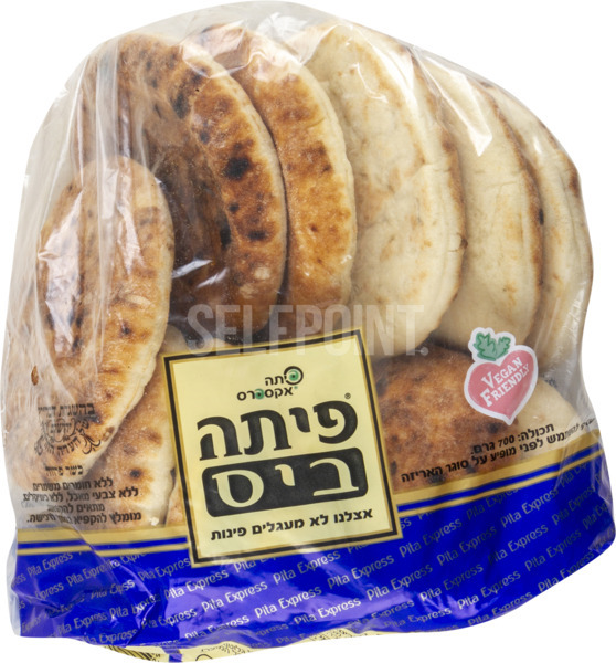 12 פיתות ביס 600ג אקספרס
