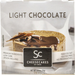 Sc Cheese Cake Lt Choc 2.5Z