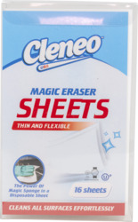 Thin and Flexible Magic Eraser Sheets 16 ct