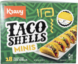Mini Taco Shells 18 ct