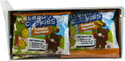 Teddy Bear Honey Flavored Cookies Bags