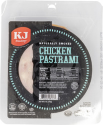 Sliced Smoked Chicken Pastrami