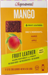 Mango Fruit Leathers 6 pk