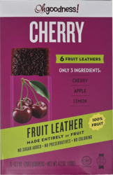 100% Fruit Leathers 6 pk