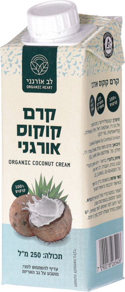 קרם קוקוס אורגני