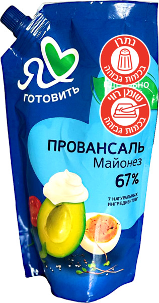 מיונז פרובנסל קלאסיק 67% דויפק 390 מ"ל