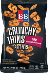 Crunchy Thins Bbq Pretzels
