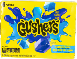 Fruit Flavored Snacks Pouches 6 ct