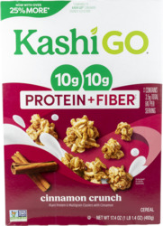 Protein + Fiber Cinnamon Crunch Cereal