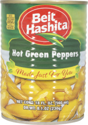 Hot Green Peppers
