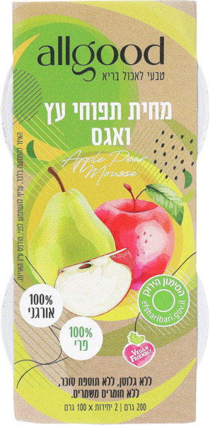מחית תפוחי עץ ואגס