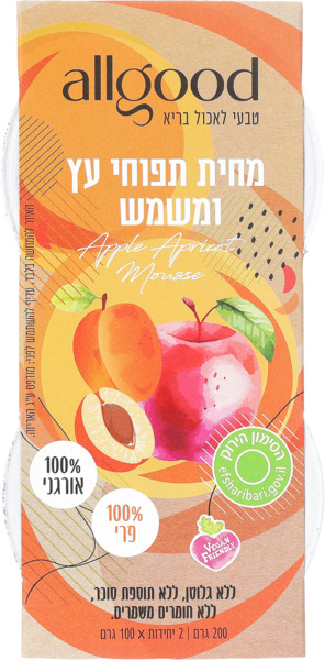 מחית תפוחי עץ ומשמש