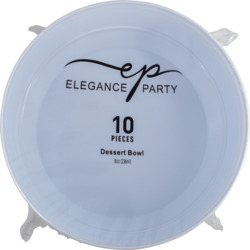 White Round Dessert Bowl 10 pcs