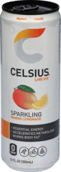 Sparkling Mango Lemonade Energy Drink
