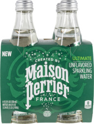 Unflavored Sparkling Water Bottles 4 ct