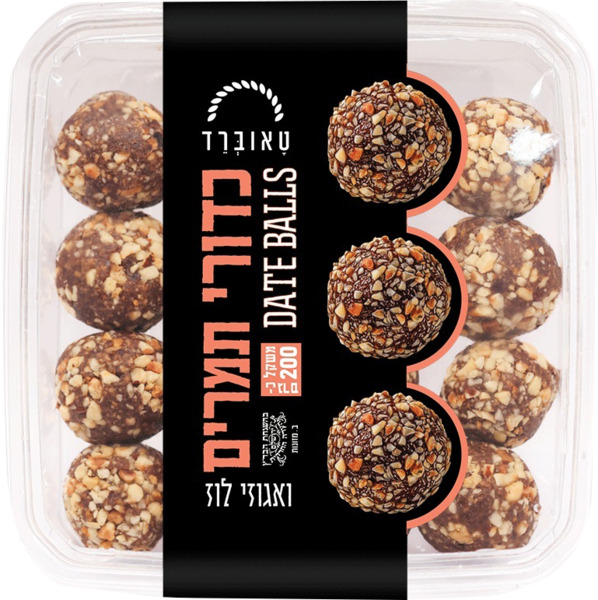 כדורי תמרים ואגוזי לוז