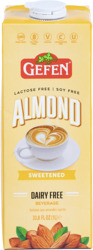 Dairy Free Sweetened Almond Milk