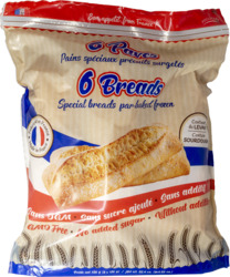 Frozen Pan-Baked Special Breads 6 ct