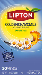 Honey & Vanilla Golden Chamomile Flavored Herbal Tea