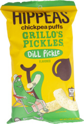Dill Pickle Flavored Chickpea Puff