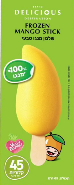 שלגון מנגו 100% טבעי 65 גרם