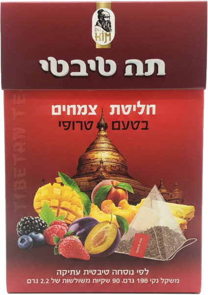 תה טיבטי פירות 90 שקיקים DR. KIM