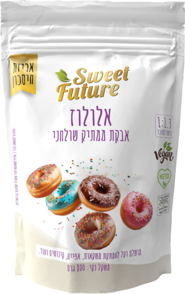 אלולוז אבקת ממתיק שולחני 800 גרם עתיד ירוק