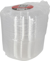 24 oz Premium Quality Salad Bowls w/ Lids