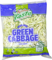 Freshly Cut Green Cabbage