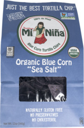 Organic Blue Corn Sea Salt Tortilla Chips