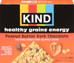 Healthy Grains Peanut Butter Dark Chocolate Bars 5 ct