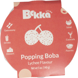 Lychee Flavor Popping Boba