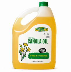100% Pure Canola Oil w/ 0% Trans Fat