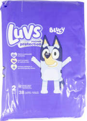Luvs Pltnm Jumbo #2/38Ct
