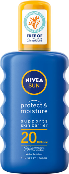 סאן ספריי להגנה מהשמש SPF 20