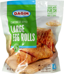 Cantonese Style Large Egg Rolls 4 ct