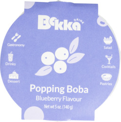 Blueberry Flavor Popping Boba