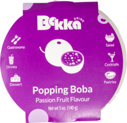 Passion Fruit Flavor Popping Boba
