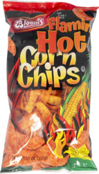 Flamin' Hot Flavored Corn Chips