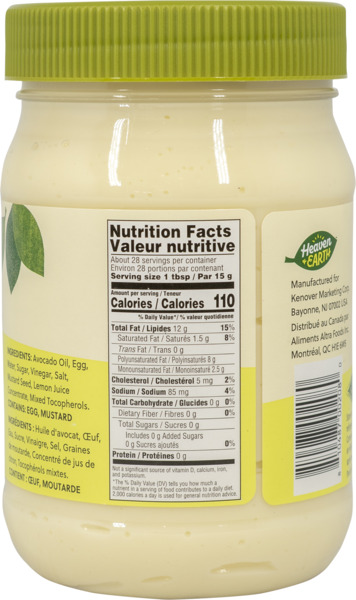 Pure Avocado Oil Mayonnaise 2