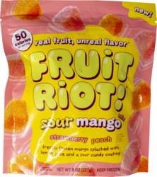 Sour Mango Mix Peach Strawberry Coating Candy