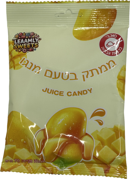 ממתק בטעם מנגו 70ג'