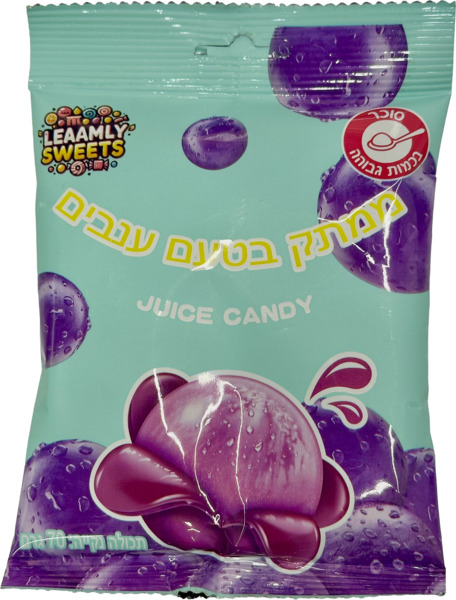 ממתק בטעם ענבים 70ג'