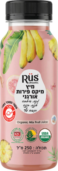 מיץ מיקס פירות אורגני